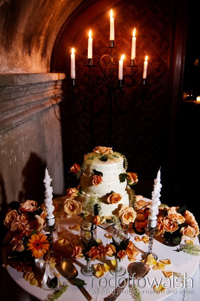 meson panza verde wedding photographers- wedding cake