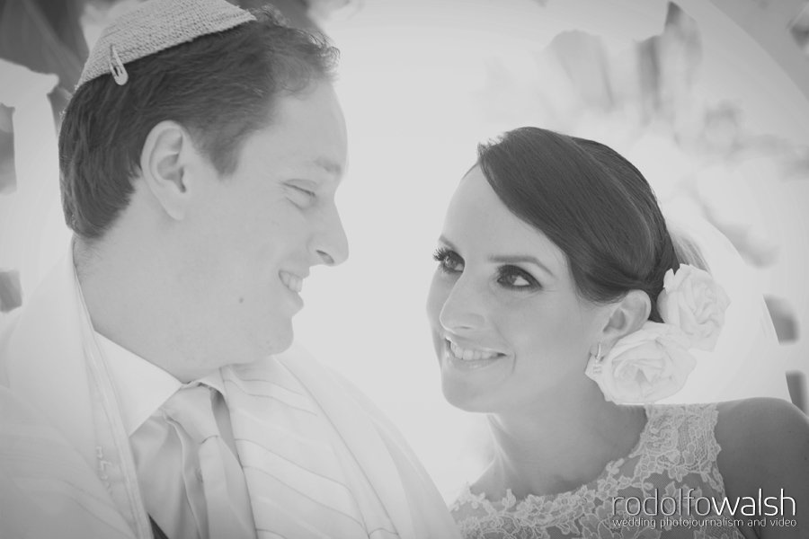 Jewish wedding photography Miami beach