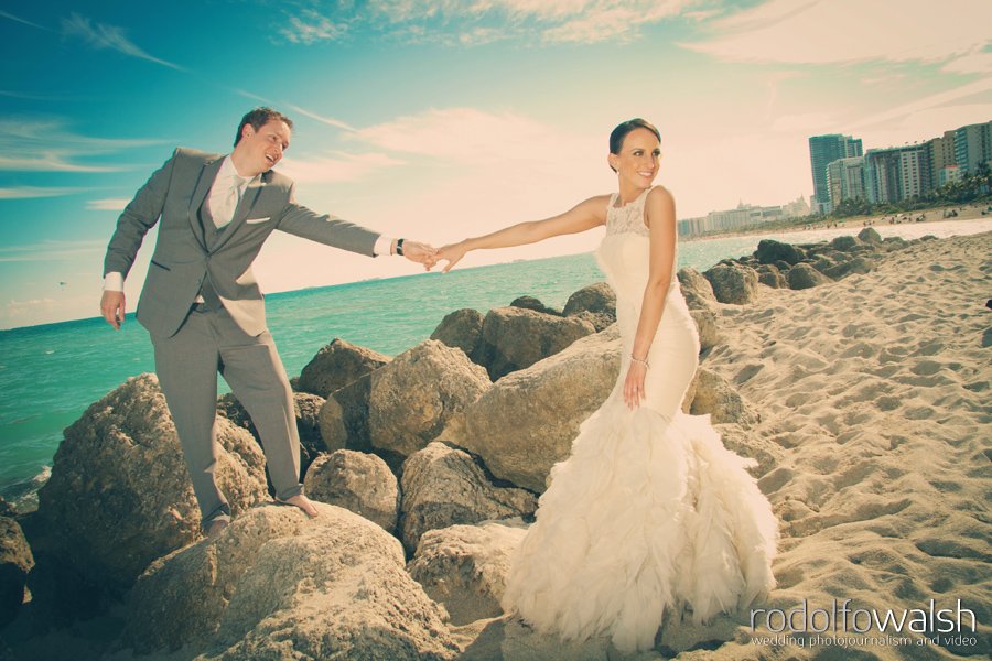 Wedding photojournalism Miami Beach